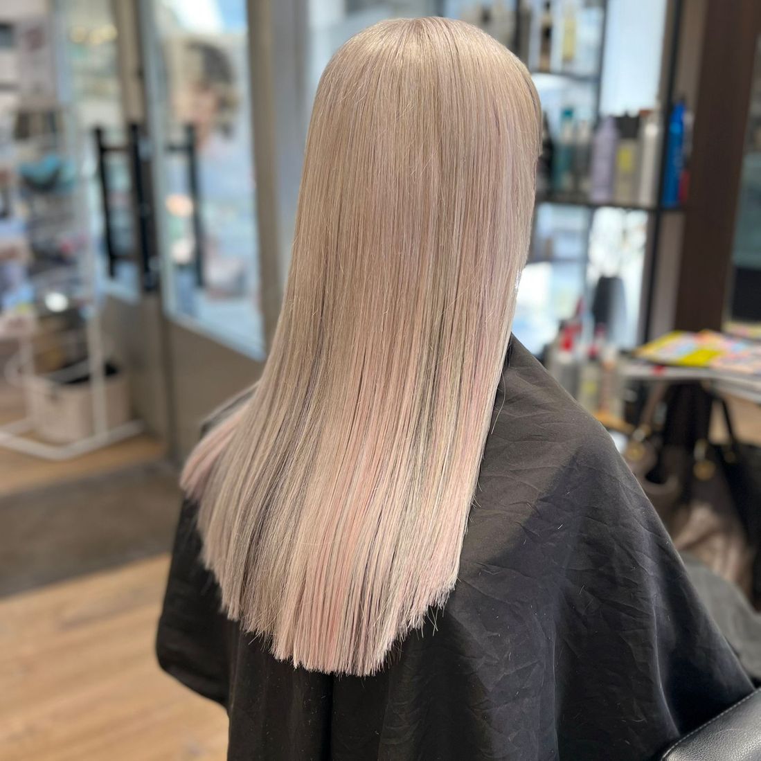 salon friset hiusten pidennys